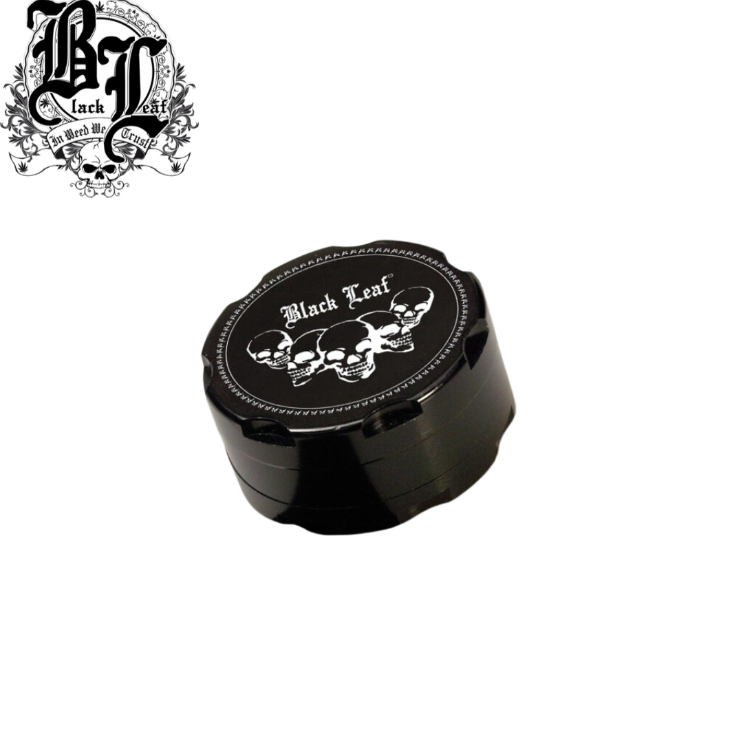 Grinder, Black Leaf®, Skulls, Aluminium, 39,5mm